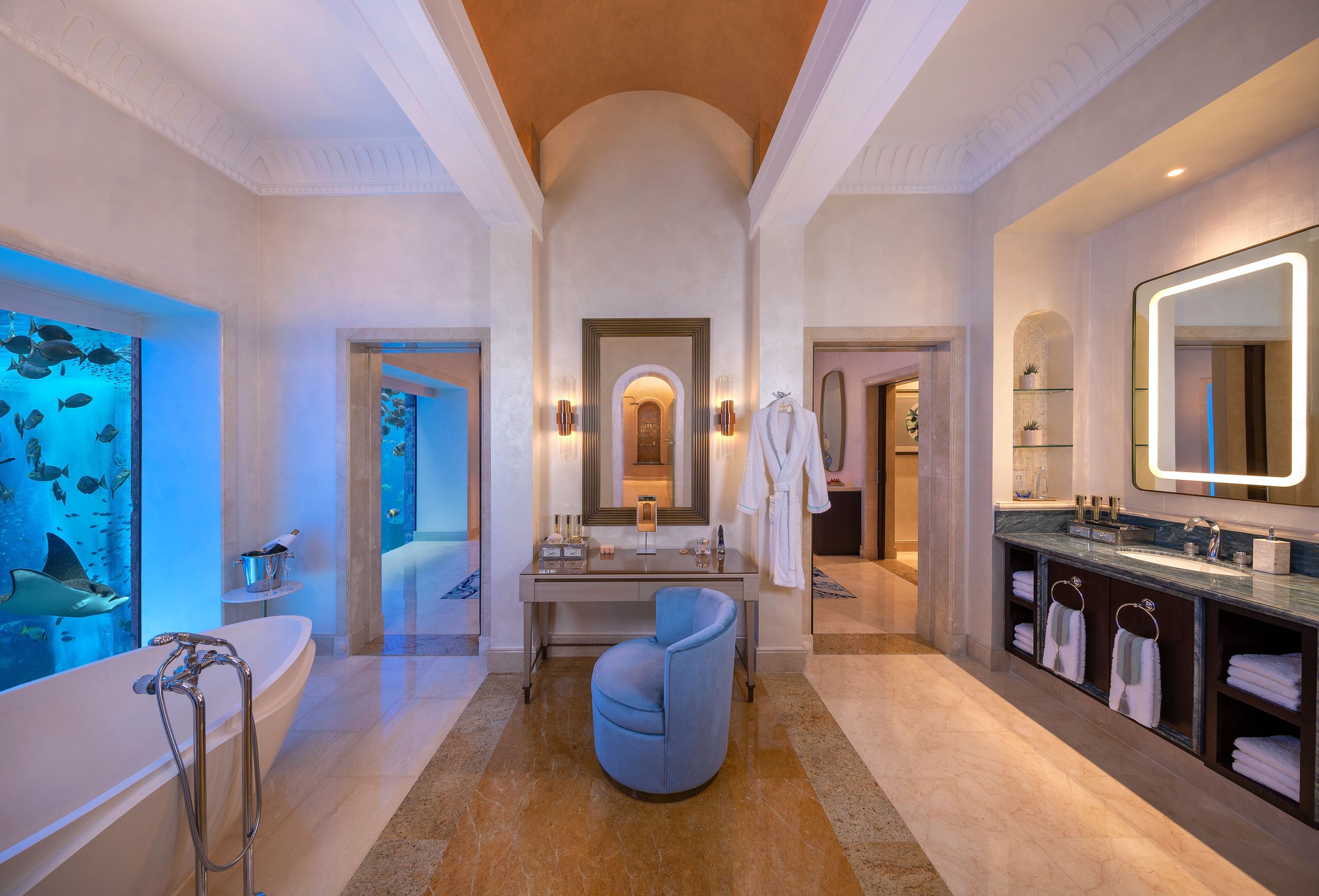 The Underwater suite, Atlantis, The Palm, Dubai | World Wide Lux
